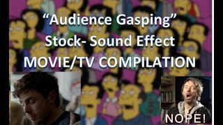 quotGaspquot sound effect  Movie amp TV compilation [upl. by Rentsch]