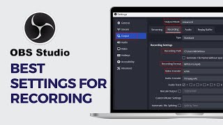 Best OBS Settings for Recording 2024  NO LAG [upl. by Jairia]