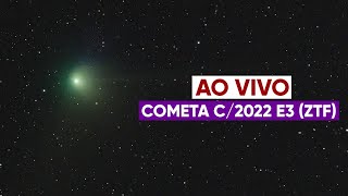 AO VIVO Passagem do cometa C2022 E3 ZTF o cometa verde [upl. by Ingrid]