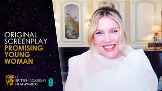 Promising Young Woman Wins Original Screenplay  EE BAFTA Film Awards 2021 [upl. by Seema]