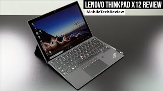 Lenovo ThinkPad X12 Detachable TabletLaptop Review [upl. by Yeldoow305]