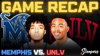 Memphis vs UNLV Full Game Recap [upl. by Warwick]