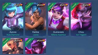 Mobile Legends  BUYING ALL KOF SKINS  MLBB KOF DRAW 2024 [upl. by Nyliret]