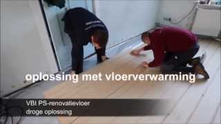 Vloerverwarming  Systeem Uponor  PSrenovatievloer VBI [upl. by Adnilev493]