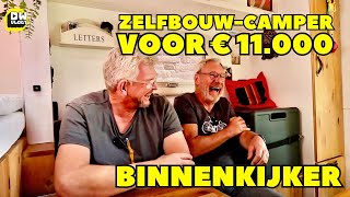 CAMPER BOUWEN VOOR 11000 EURO  TOINE FIXT HET  Solo camper Nederland  DWVLOGT 194 [upl. by Dearborn]