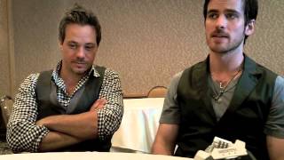 Colin ODonoghue and Michael RaymondJames Talk ONCE UPON A TIME at San Diego Comic Con 2013 [upl. by Magas]