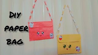 Paper BagDiy bag with paperEasy way [upl. by Edwine]