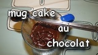 recette du mug cake ou  comment se faire plaisir en 2 minutes [upl. by Aikaj]