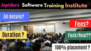 Jspiders Full Stack Devlopment Course BTM layout Bangalore Carrer in Bangalore Ritikavlogs [upl. by Ynwat]