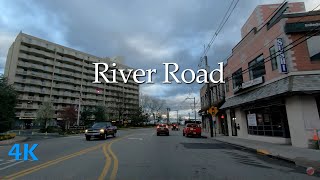 River Road from Fort Lee to Guttenberg NJ Lockdown [upl. by Borgeson675]