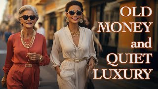 OLD MONEY and Quiet Luxury Style at an Elegant Age 🇮🇹 How Italians achieve elegance in dressing [upl. by Romola]