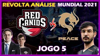 REVOLTA ANALISANDO RED vs PCE  JOGO 5 [upl. by Oretna]