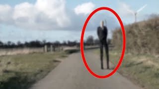 Slender Man SPOTTED IN REAL LIFE RUN [upl. by Whitehurst]