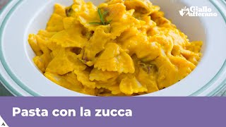 PASTA CON LA ZUCCA E PANCETTA [upl. by Icnan]