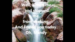 Mandy By Barry Manilow With Lyrics [upl. by Drew101]