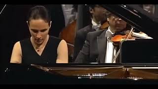 Brahms Concerto piano No 1 1er mvt Helene Grimaud piano Orchestre de BadenBaden Michael Gielen [upl. by Bonacci]