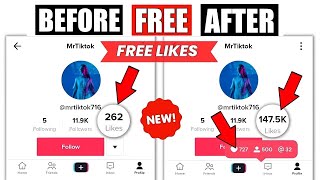 How to Increase Free Tiktok Likes Without Login  How to Get free Tiktok likes 2023  Tiktok likes [upl. by Renwick]