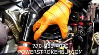 7 3L POWERSTROKE MECHANICAL FUEL PUMP REPLACEMENT 2 OF 2 in series [upl. by Yren]