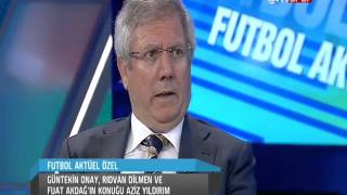 Aziz Yıldırımdan Mehmet Ali Aydınlara yaylım ateşi 13092012  NTV Spor [upl. by Eislrahc433]