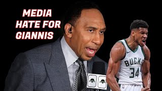 Stephen A Smith amp ESPN Launch Smear Campaign Against Giannis amp The Bucks [upl. by Nanerb]