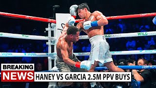 Devin Haney vs Ryan Garcia OFFICIAL PPV Numbers Revealed [upl. by Ojyma]