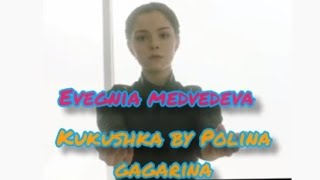 figure skater evegnia medvedevafigure ice skatingsong kukushka by Polina gagarina [upl. by Maillij310]