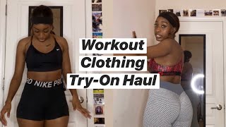 Workout Clothing TryOn Haul  LEGGINGS SHORTS amp MORE  Nike Ethika and Amazon Leggings [upl. by O'Gowan]