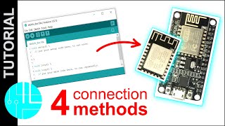 Programming ESP12E  ESP12F  NodeMCU With Arduino IDE  Step by Step Guide [upl. by Eahsal]