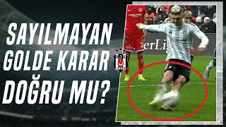 Rashicanın Sayılmayan Penaltı Golünde Karar Doğru Mu Erman Toroğlu Yorumladı BeşiktaşAntalyaspor [upl. by Arabrab]