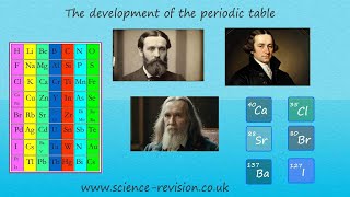 GCSE science and chemistry 91 The development of the periodic table of elements [upl. by Atok272]