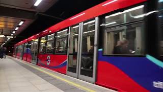 DLR train Canning town [upl. by Sauers]