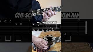 The Ultimate Guitar Scale Guitar Tutorial with Tabs [upl. by Liba670]