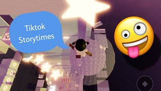 Tiktok Storytimes Not My Stories Sweetly Tower  Roblox Obby Playing [upl. by Eicnahc]