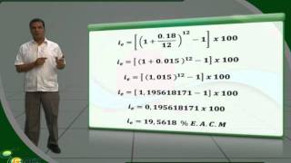 Tasa de interés nominal y efectiva  Ejercicio de aplicación [upl. by Eibba]