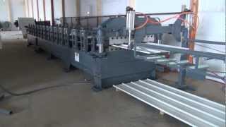 Ag Metal Building Panel Rollformer with 12V Controls Hydraulic Drive [upl. by Torre]