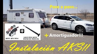 Instalación Alko AKS 3004  Amortiguador freno de inercia [upl. by Zere]