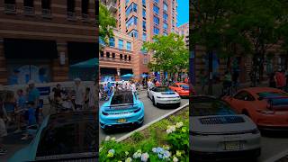 Nice Weather  Car Show 🚘🌞 cars automobile porsche911 mclaren720s carshow hoboken [upl. by Shepard]