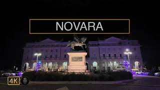 NOVARA ITALY WALKING TOUR  4K [upl. by Aleihs]