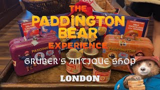 The Paddington Bear Experience Shop  Grubers Antiques  London [upl. by Dougy]