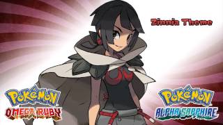 Pokémon Omega Ruby amp Alpha Sapphire  Zinnia Encounter Theme Music HQ [upl. by Yasmine16]