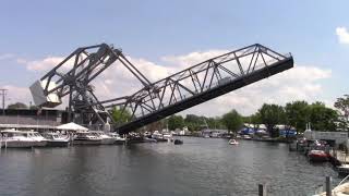 The Ashtabula Harbor Bascule Lift Bridge [upl. by Demy]