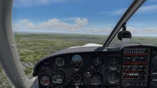 Private Pilot  Takeoff Climb Trim Turns [upl. by Eirallih]