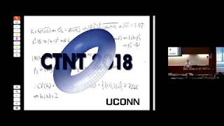 CTNT 2018  quotArithmetic Statisticsquot Lecture 1 by Álvaro LozanoRobledo [upl. by Aramas]