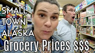 ALASKA Grocery Options amp Prices  Small Town  Valdez Alaska [upl. by Akinehs]