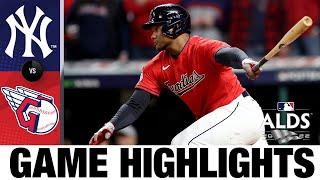 Yankees vs Guardians Game 3 Highlights 101522  MLB Highlights [upl. by Eniladam653]