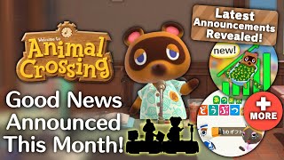 Good News Announced For Animal Crossing This Month [upl. by Etteroma532]