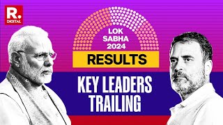 Election Results 2024 BJP Behind SP In Ayodhya Maneka Gandhi Also Trails  Lok Sabha 2024 [upl. by Caughey465]