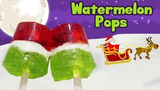 How To Make Chocolate Watermelon Pops [upl. by Mattson]