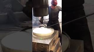 Satisfying ASMR Blacksmith Project  ASMR Videos machine welding forging welder aluminum [upl. by Bedwell]