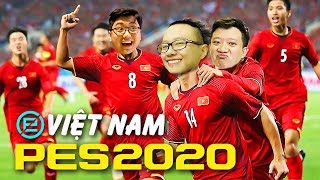 PES 2020 Việt Patch 1 ĐỘI TUYỂN VIỆT NAM TOANG VỚI 3 AE DẼO ĐẠT VŨ  Thầy Park buồn lắm [upl. by Ewall687]